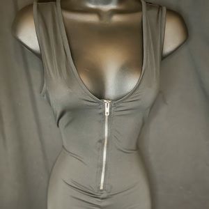 Black one piece jumpsuit